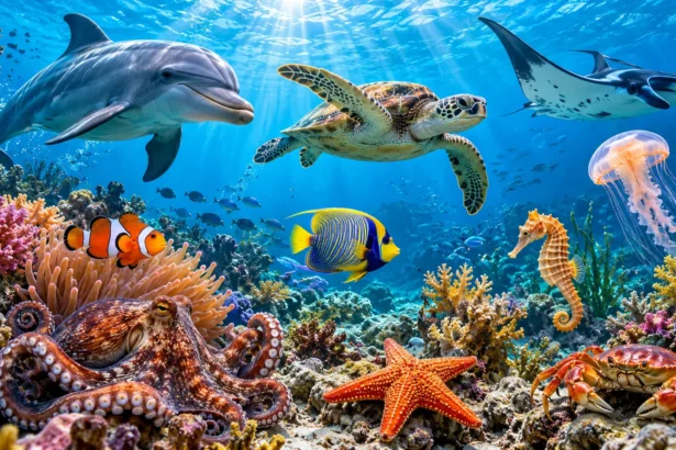 What are the 10 Aquatic Animals